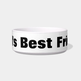 Dad's Best Friend Pet Bowl