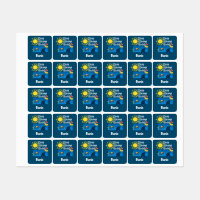 Dads Diving Buddy Design - Small Square Clothing L
