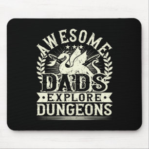 Dads Explore...dad Fathers Day Papa Daddy Mouse Mat