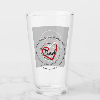 Dads - Fathers Day Glass