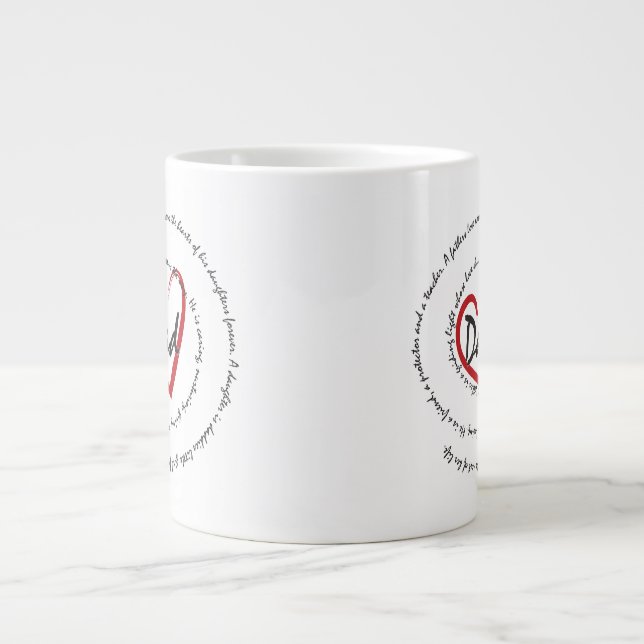 Dads - Fathers Day Large Coffee Mug (Front)
