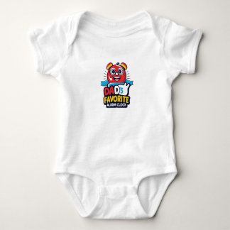 Dad's favourite alarm clock baby bodysuit
