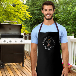Dads Flippin Fantastic Grill Master Circle Apron