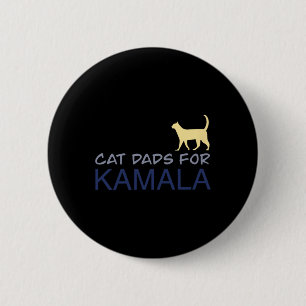 Dads For Kamala Harris For President 2024  6 Cm Round Badge