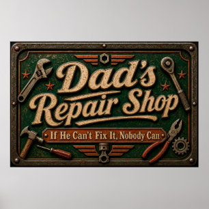 Dads Garage Poster