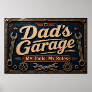 Dads Garage Poster