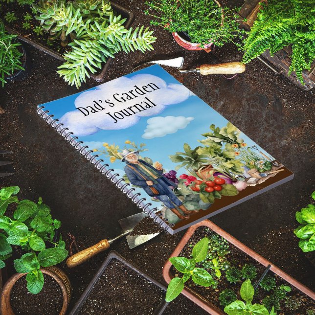 Dad's Garden Journal Christmas gift (Creator Uploaded)