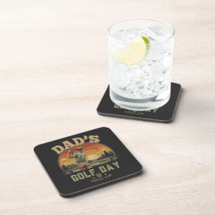 Dad's Golf Day Coaster