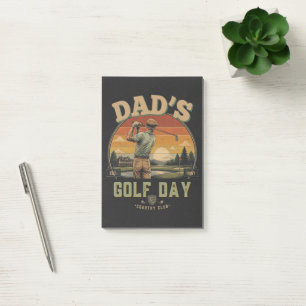 Dad's Golf Day Post-it Notes