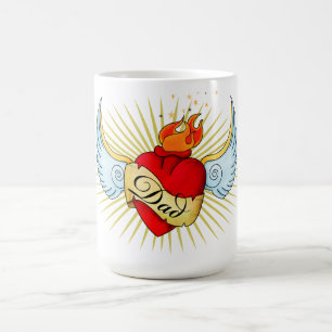 Dad's Heart Coffee Mug
