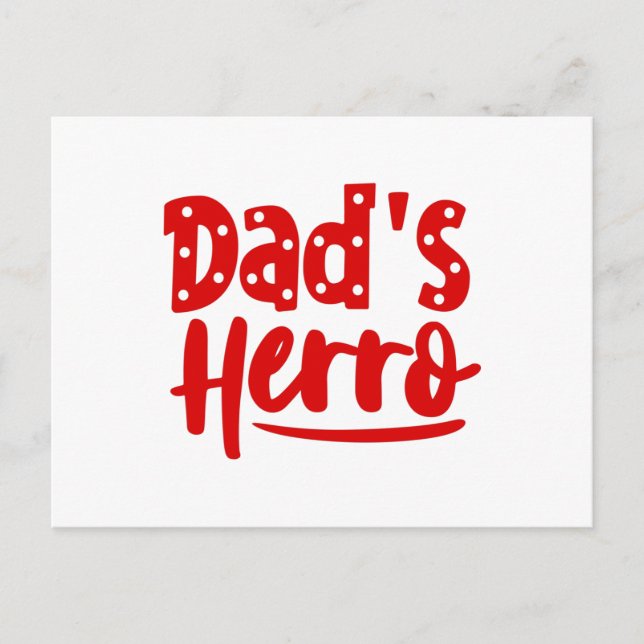 Dad's Herro Postcard (Front)