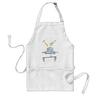Dad's home improvements projects handyman apron