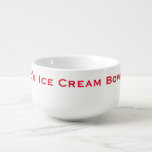 Dad's Ice Cream Bowl<br><div class="desc">Perfectly cute and customisable gift for the Dad in your life that just looooves ice cream,  his very own Dad's ice cream bowl</div>