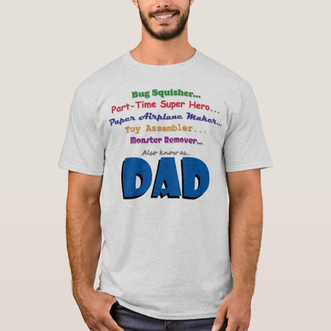 Dad's Jobs T-Shirt (Front)