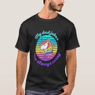 Dads Jokes My Dad Jokes Are Always Corny Father's T-Shirt