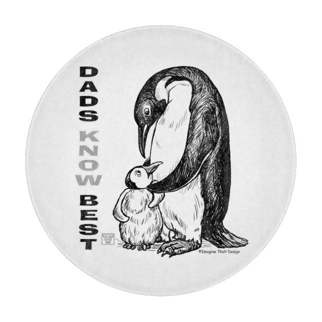 Dads Know Best Cutting Board (Front)