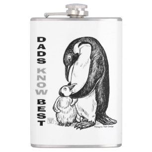 Dads Know Best Hip Flask
