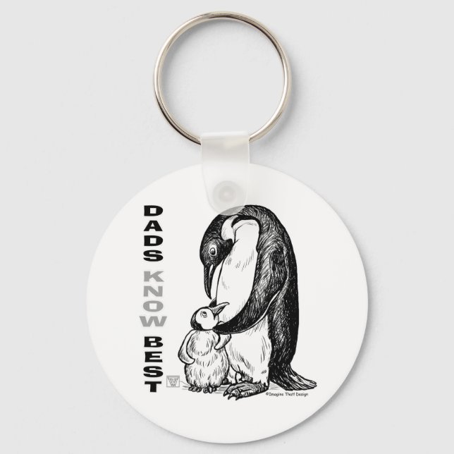 Dads Know Best Key Ring (Front)
