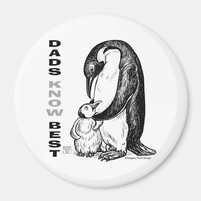 Dads Know Best Magnet (Front)