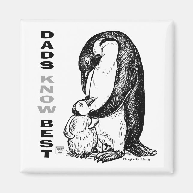 Dads Know Best Magnet (Front)