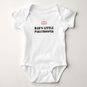 DAD'S LITTLE PARATROOPER BABY BODYSUIT
