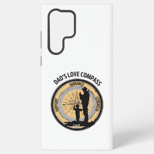 Dad's Love Compass Samsung Galaxy Case