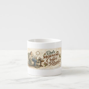 Dad's Morning Coffee Ritual Funny Coffee Mug