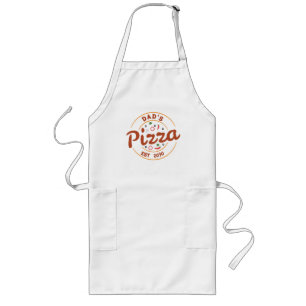   Dad's Pizza Personalised Long Apron