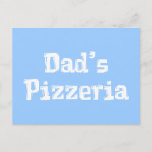 Dad's Pizzeria Gifts Postcard