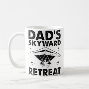 Dad'S Skyward Retreat Hang Gliding Hang Glider Pil Coffee Mug