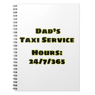 Dad's Taxi Notebook
