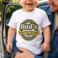 Dad's Taxi Service Logo