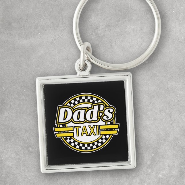 Dad's Taxi Sign Key Ring (Creator Uploaded)