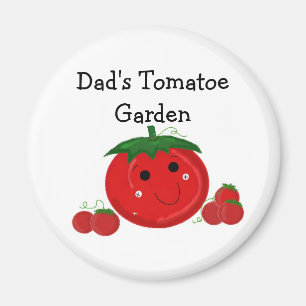 Dad's Tomatoe Garden Magnet