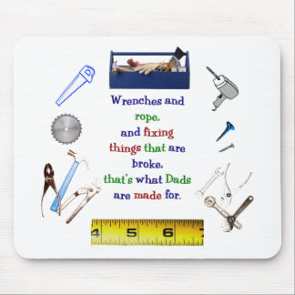 Dad's tool box Mousepad