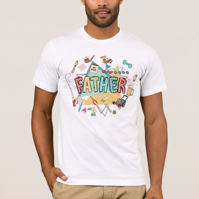 Dad's Toolbox: A Celebration of Fatherhood T-Shirt (Front)