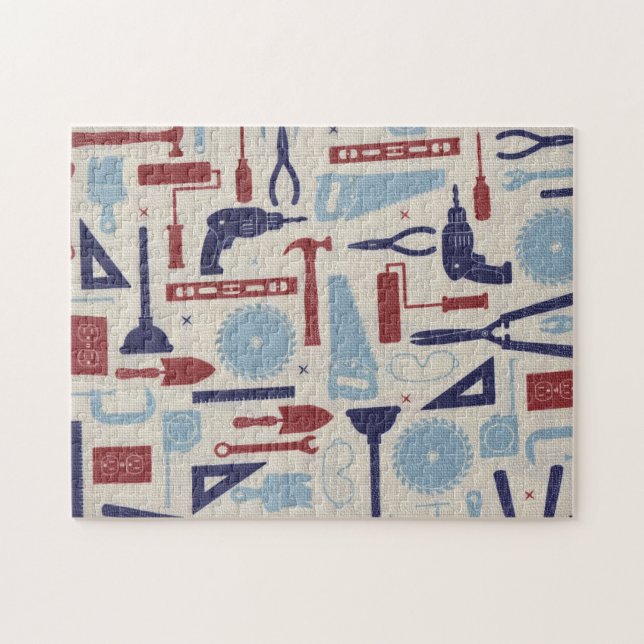 Dad's Tools Jigsaw Puzzle (Horizontal)