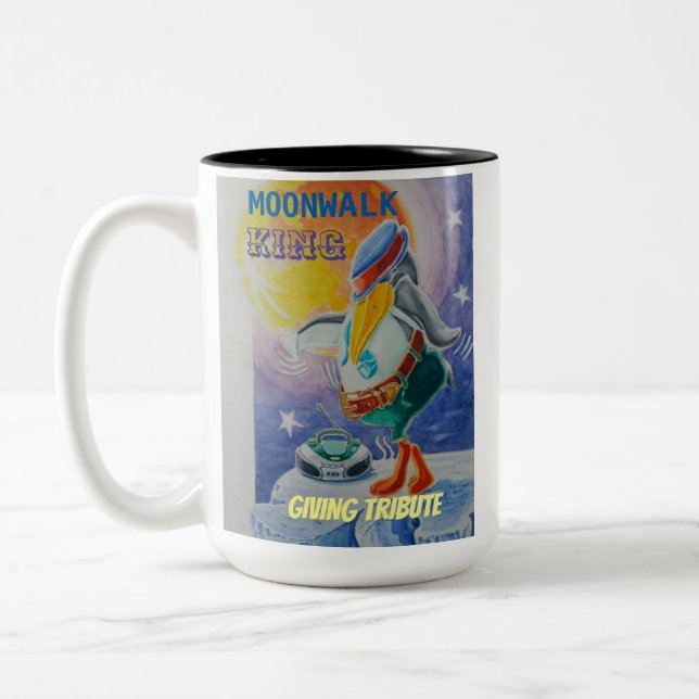 Dad's tribute to the king mug (Left)