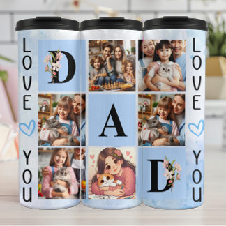 Dad's Tumbler: Family, Love, Memories Thermal Tumbler
