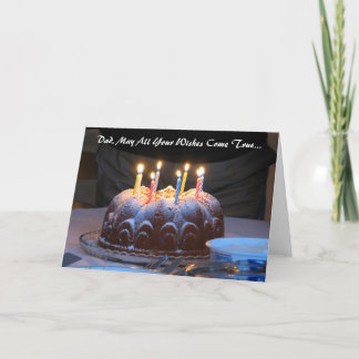 Dads Wishes Card