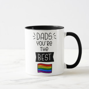 Dads, You're The Best - Father's Day Pride Mug