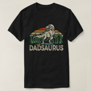 Dadsaurus Dinosaur Papa Dad Saurus Father's Day T-Shirt