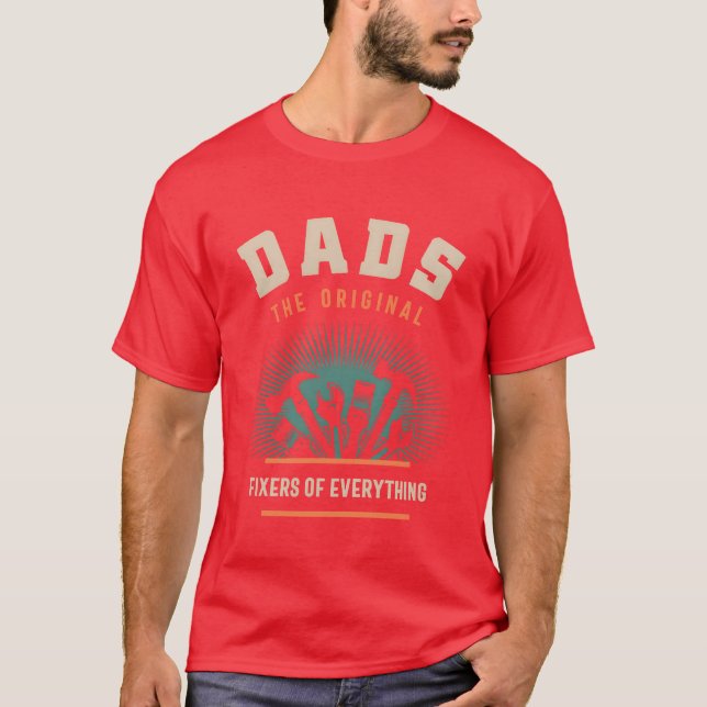Dadshe Original Fiers of Everything Father T-Shirt (Front)