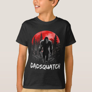 Dadsquatch Funny Bigfoot Dad Sasquatch Yeti Gift F T-Shirt