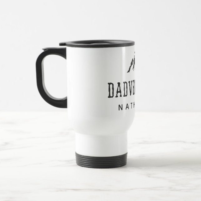Dadventurer Travel Mug (Left)