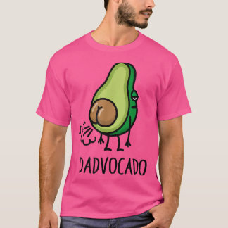 Dadvocado FunnyFarting Avocado Dad Fathers Day T-Shirt