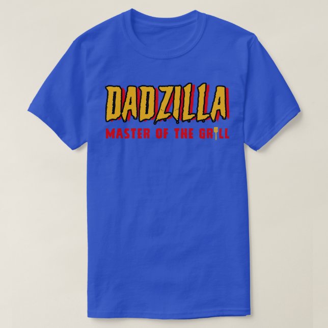 Dadzilla Fathers Day T-Shirt (Design Front)