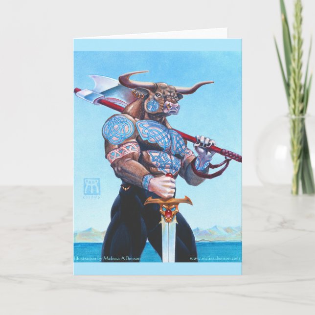 Daedalus Minotaur of Crete Card (Front)