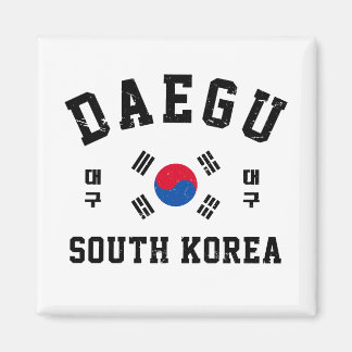 Daegu South Korea Magnet