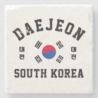Daejeon South Korea Stone Coaster